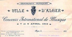 Oran et Algerie documents divers 1304